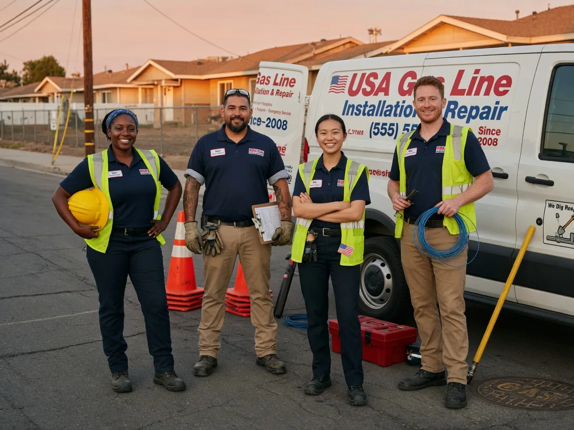 Gas Line Installation company in Trout Run, PA